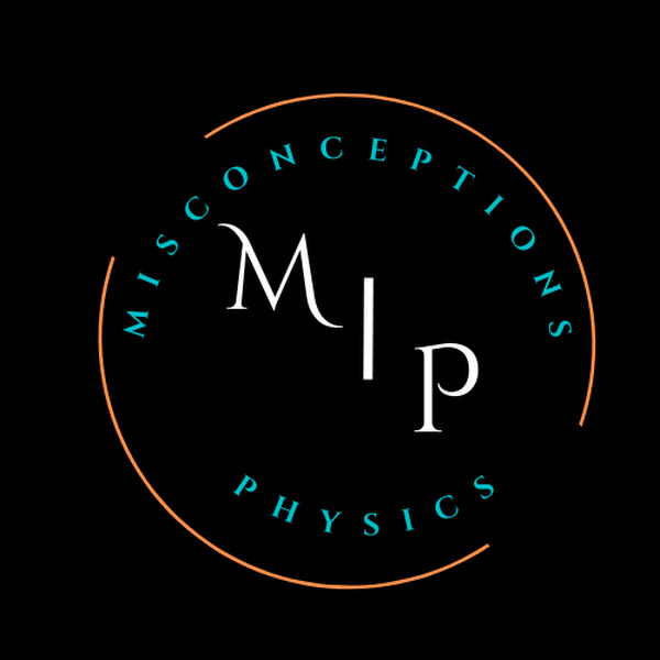 misconceptions in physics logo