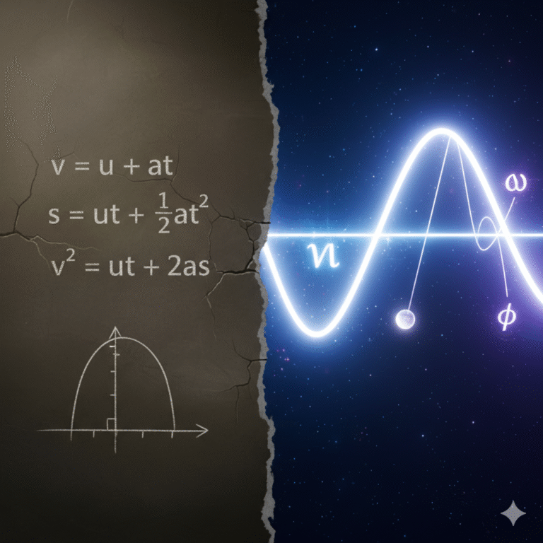 The Secret Language of Oscillations: Why Your Favorite Physics Equations Fail for SHM