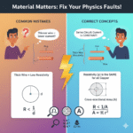 resistance and resistivity misconceptions